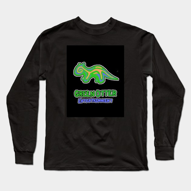 Green Otter Entertainment Logo simple style Long Sleeve T-Shirt by greenOtterEntertainment